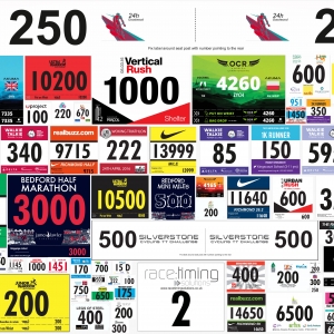 Tyvek Race Numbers