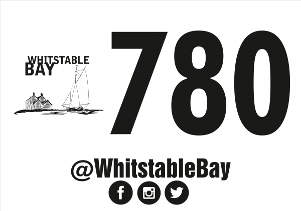 Black and White Race Number